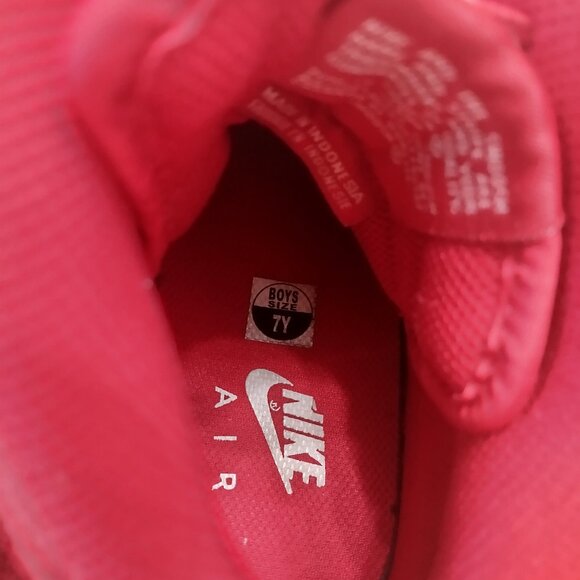 Nike Air Force 1 Mid GS Gym Red Suede 314195-603 Size US 7Y Athletic Sneaker - Picture 6 of 11